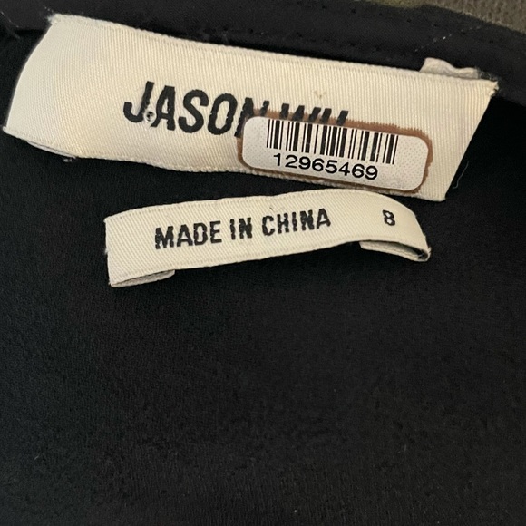 Jason Wu Silk Floral Blouson Dress, Sz 8 - Picture 10 of 11